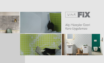 Vitra Fix Alçı Yüzeyler Üzeri Karo Uygulaması