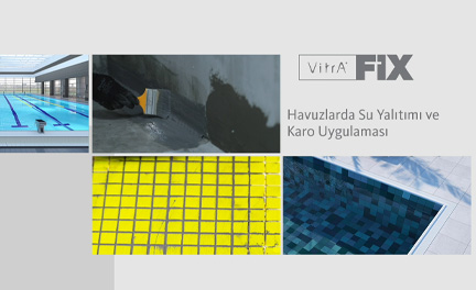 VitrA Fix Havuzlarda Su Yalıtımı ve Karo Uygulaması